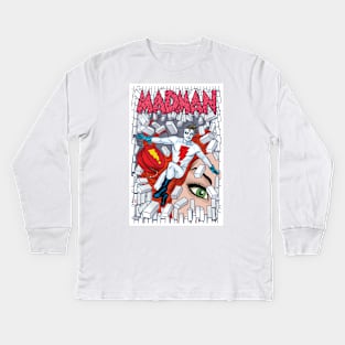 MADMAN Wall Burst! Kids Long Sleeve T-Shirt